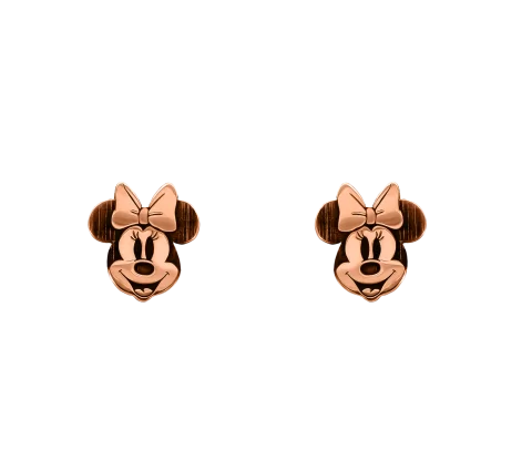 ZILIA Vintage Mouse Girl Ohrstecker Gold 14K