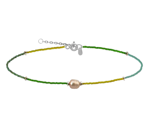ZILIA Green Serenity Silver 925 Bracelet