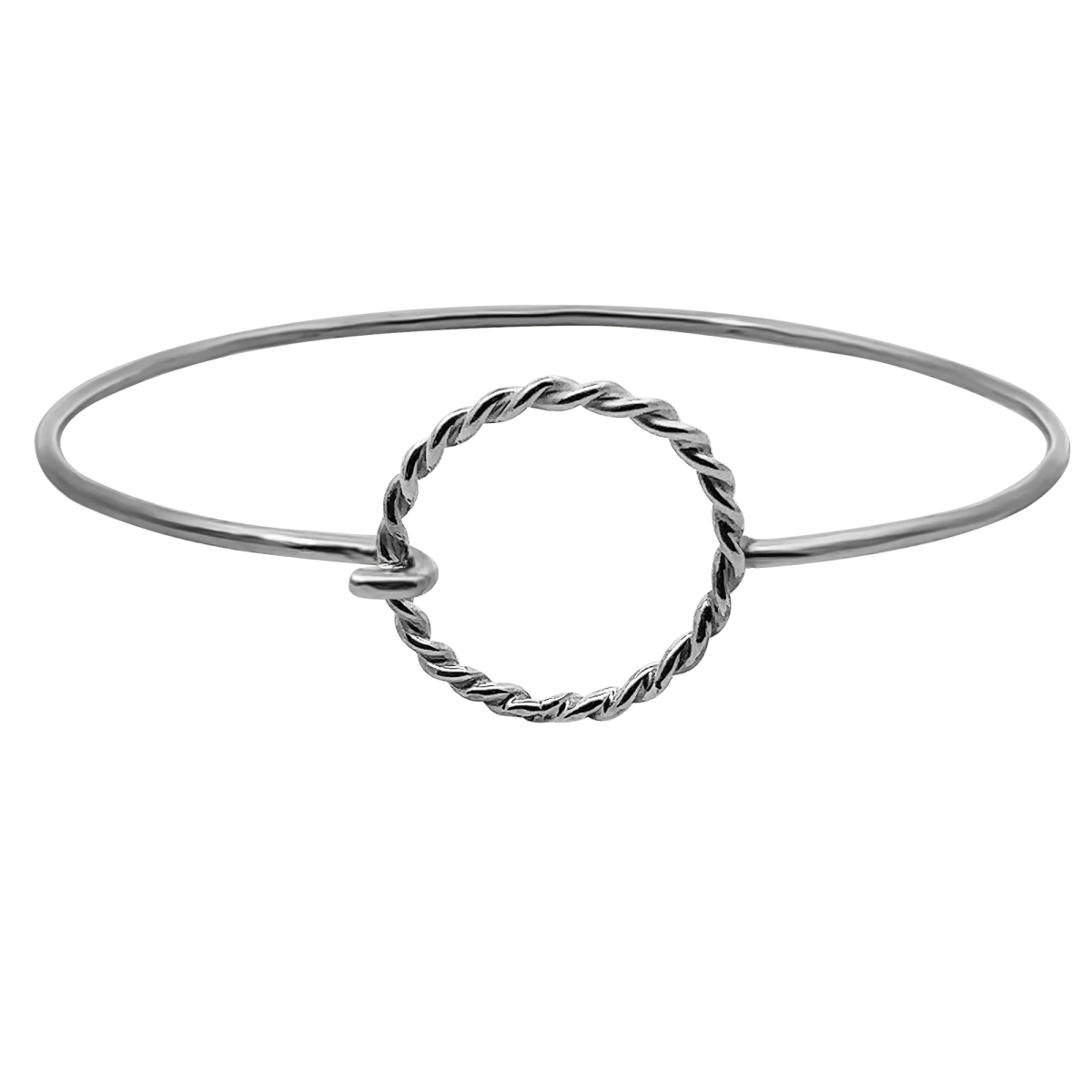 Hübsches Kreis Silber 925 Armband