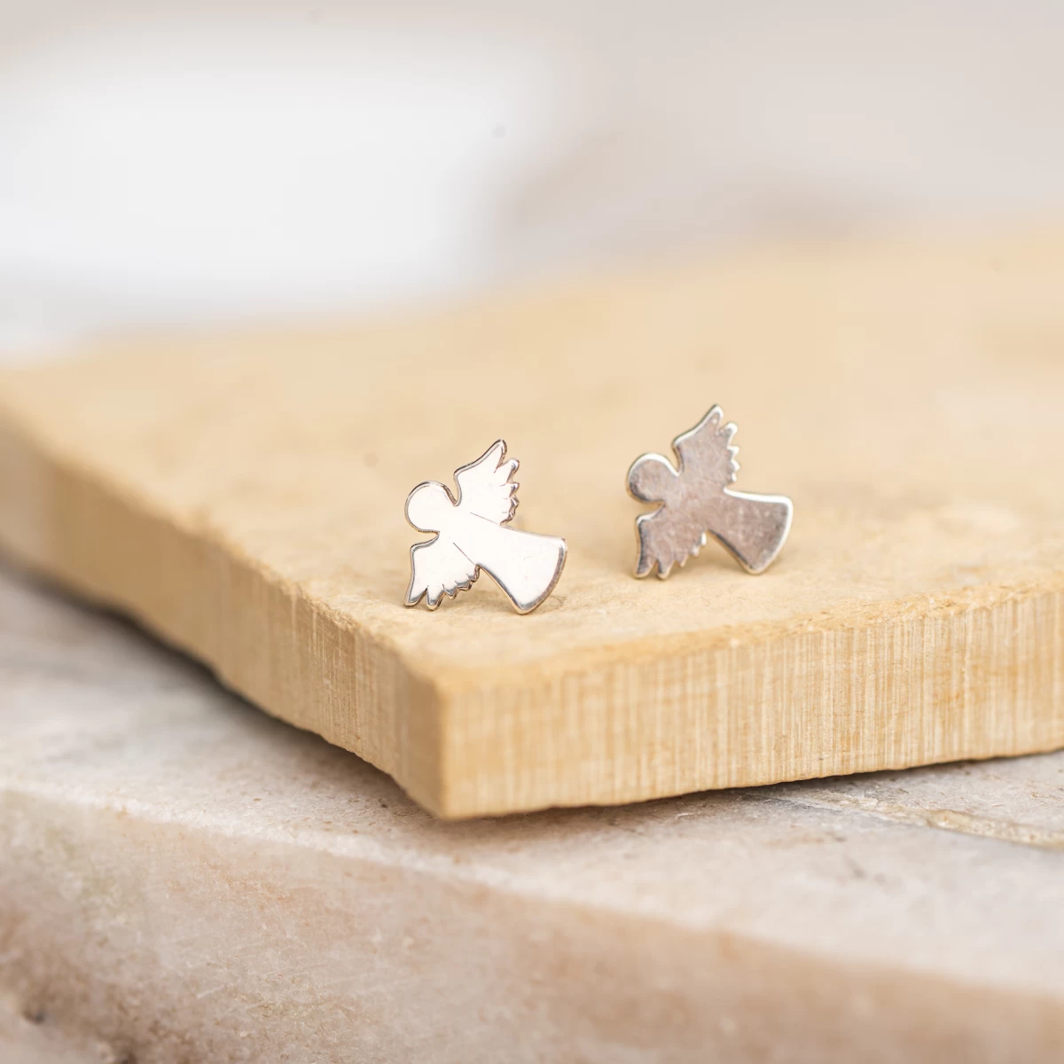 Engel Silber Ohrringe