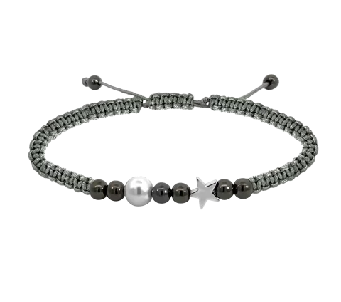 ZILIA Macrame Mystic Armband Silber 925
