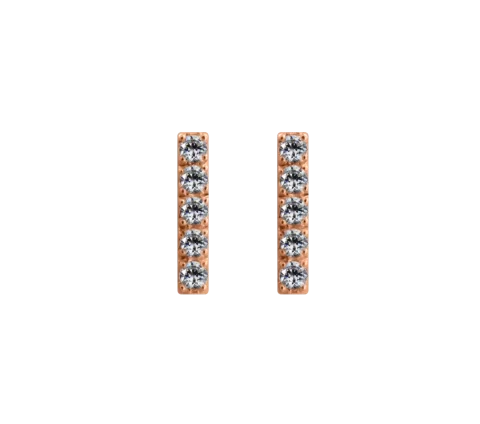 ZILIA Diamond Chloee 5 Ohrstecker Gold 14K