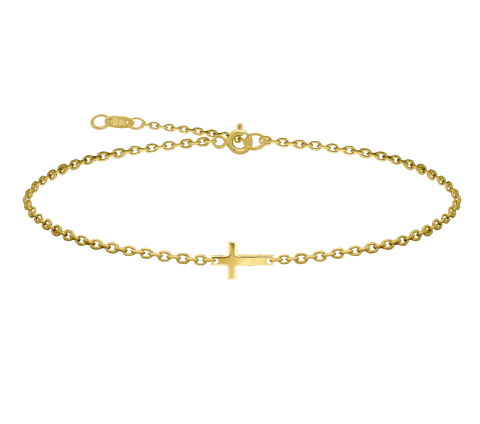 ZILIA Cross Fussband Gold 14K
