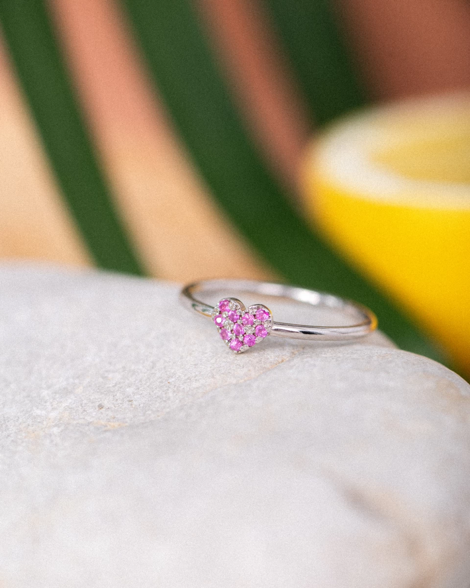 ZILIA Pink Sapphire Ringe Gold 14K