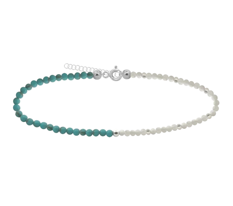 ZILIA Turquoise Mist Silber 925 Armband