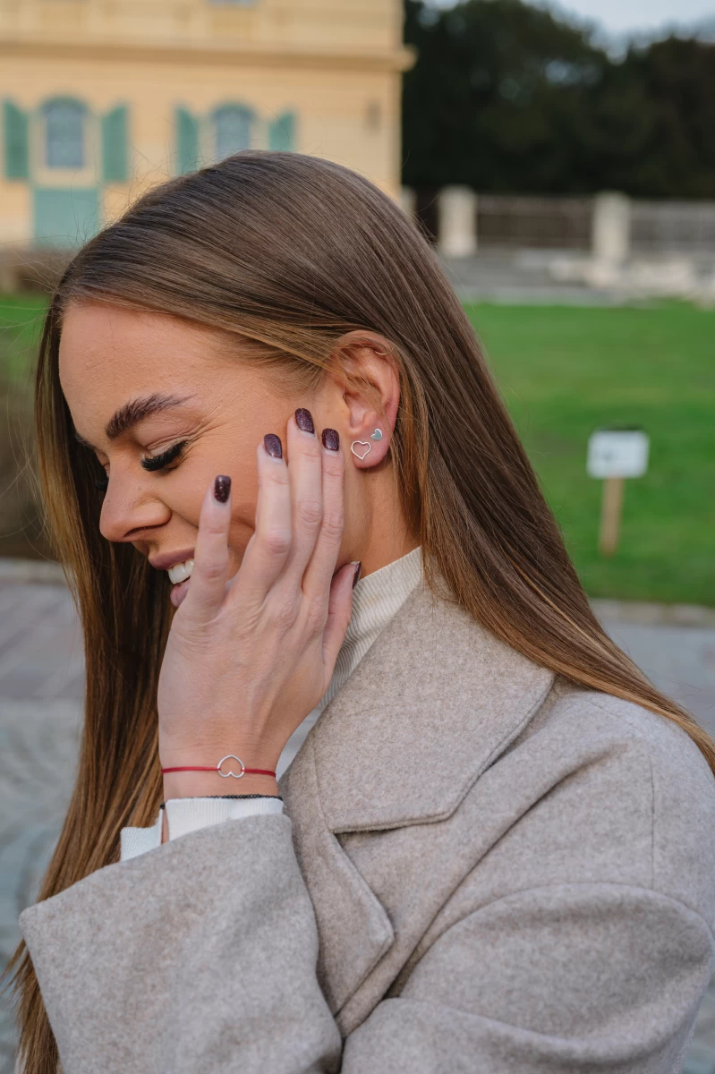 ZILIA Belle Contour Ohrstecker Silber 925