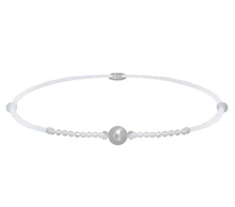 ZILIA Pearly Gemstone Armband Silber 925