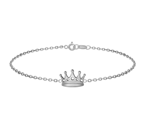 ZILIA Crown Armband Silber 925