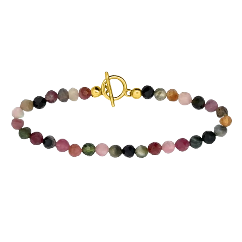 ZILIA Rosaline Mineral Armband Silber 925