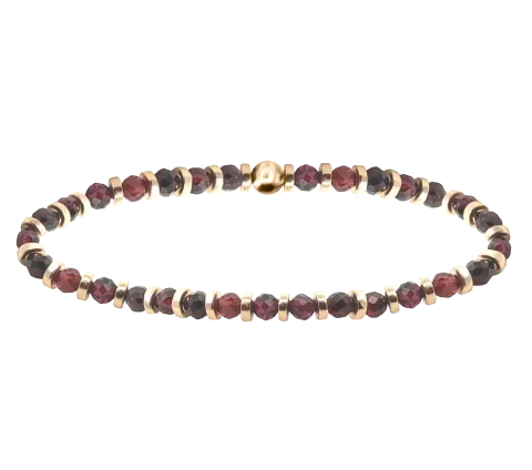 ZILIA Leyla Garnet Silber 925 Armband