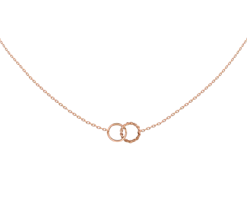 ZILIA Nolita Hoop Halskette Gold 14K