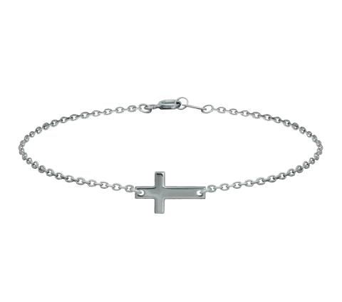 ZILIA Cross Armband Silber 925