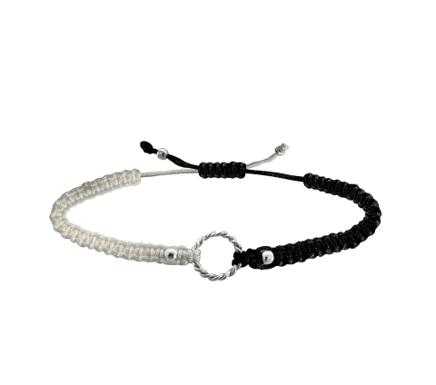 ZILIA Nolita Macrame Armband Silber 925