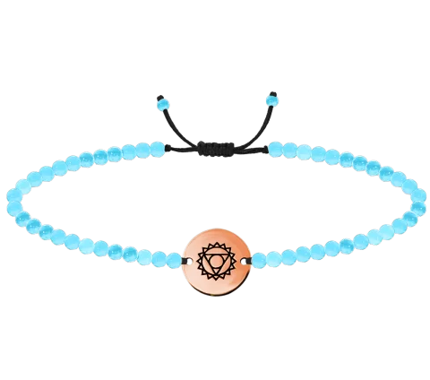 ZILIA Throat Chakra Armband Gold 14K