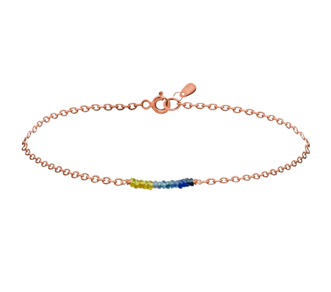 ZILIA Rayfield Sapphire Armband Gold 14K