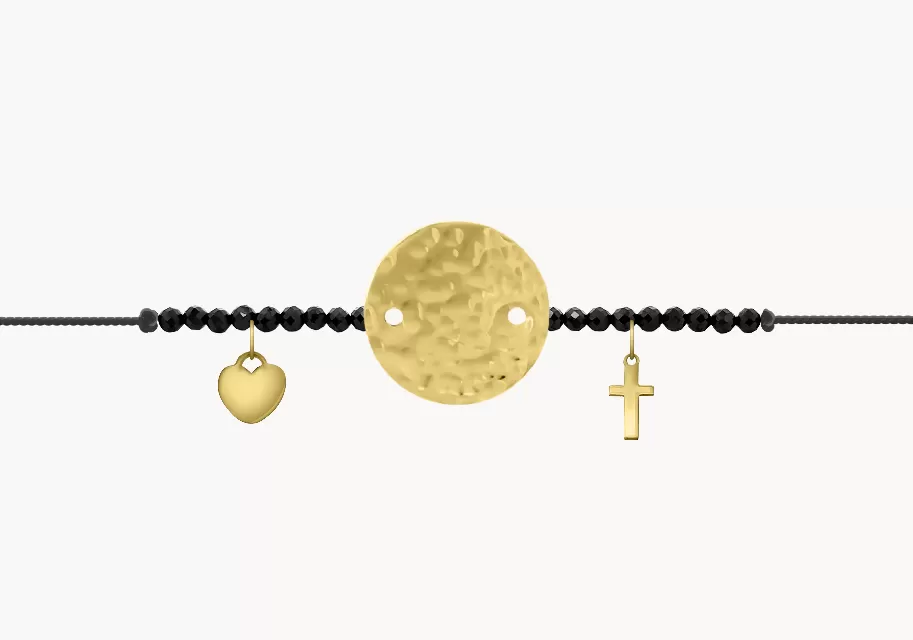 ZILIA Armband Quintessa Kreis Gelbgold 14K