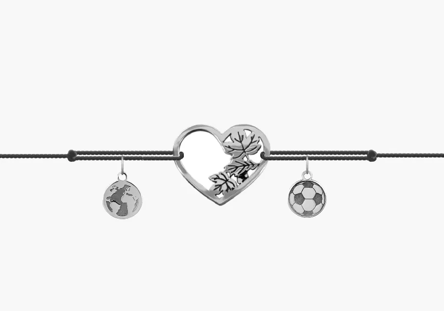 ZILIA Armband Herz mit Herbst Silber 925