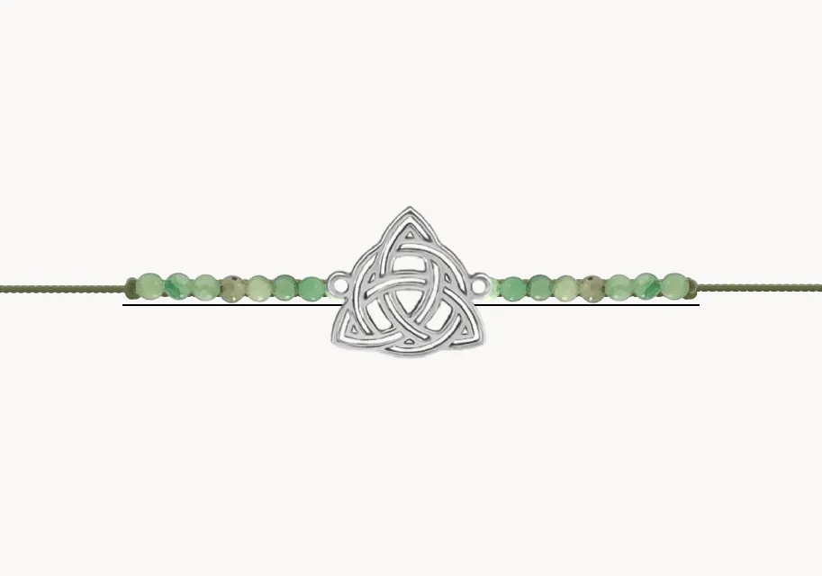 ZILIA Armband Triquetra Silber 925